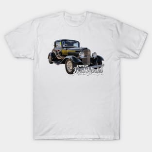 1932 Ford Deluxe Model 3 Window Deuce Coupe T-Shirt